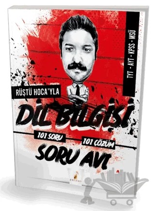 Rüştü Hoca'yla Dil Bilgisi Soru Avı 101 Soru 101 Çözüm – Rüştü Bayındır – Pelikan Tıp Teknik Yayıncılık kitap kapağı