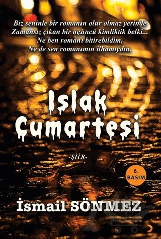 Islak Cumartesi – İsmail Sönmez – Cinius Yayınları kitap kapağı