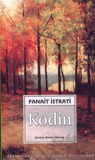 Kodin – Panait Istrati – Sosyal Yayınları kitap kapağı