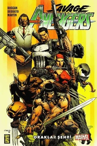 Oraklar Şehri - Savage Avengers 1 – Gerry Duggan – Gerekli Şeyler Yayıncılık kitap kapağı