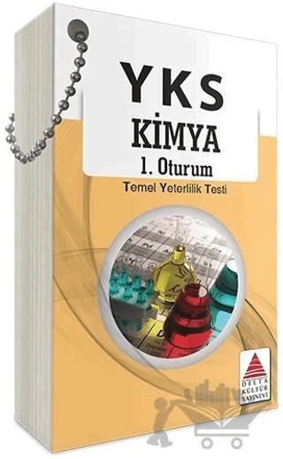 YKS Kimya 1.Oturum - Temel Yeterlilik Testi – Kolektif – Delta Kültür Yayınevi kitap kapağı