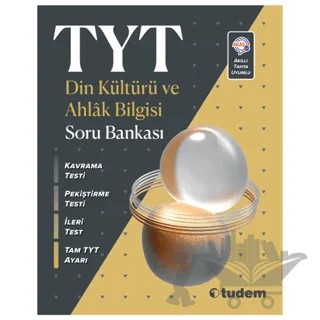 TYT Din Kültürü ve Ahlak Bilgisi Soru Bankası – Kolektif – Tudem Yayınları - Bayilik kitap kapağı