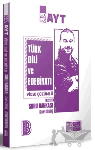 2026 AYT Türk Dili ve Edebiyatı Video Çözümlü Soru Bankası – Kadir Gümüş – Benim Hocam Yayınları kitap kapağı