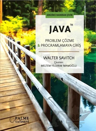 Java Problem Çözme ve Programlamaya Giriş – Walter Savitch, Kenrick Mock – Palme Yayıncılık kitap kapağı