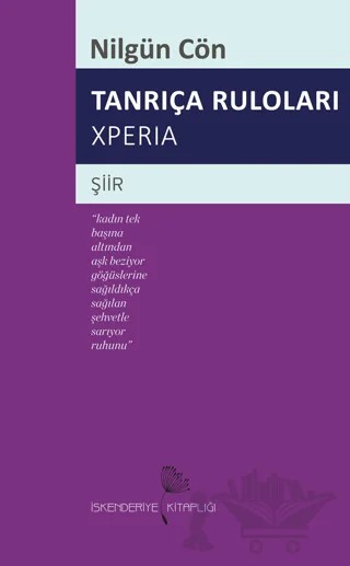 Tanrıça Ruloları Xperia – Nilgün Cön Gruhlke – İskenderiye Kitaplığı kitap kapağı