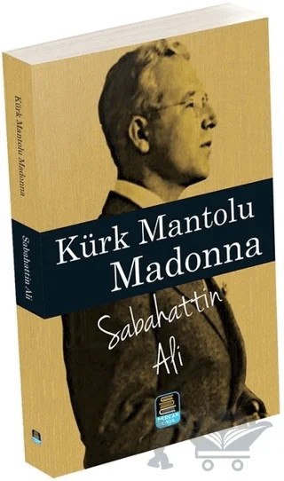 Kürk Mantolu Madonna – Sabahattin Ali – Mercan Okul Yayınları kitap kapağı