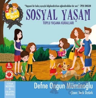 Burcu ve Berk - Sosyal Yaşam – Defne Ongun Müminoğlu – Artemis Yayınları kitap kapağı