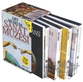 Art Museum Sanat Müzesi Seti (4 Kitap Takım + 4 CD ROM) – Kolektif – Boyut Yayın Grubu kitap kapağı