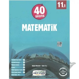 11. Sınıf 40 Seans Matematik Soru Bankası – Kolektif – Okyanus Yayınları kitap kapağı