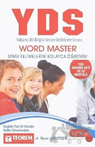 YDS Word Master Soru Bankası (Cd ve YDS Deneme Seti Hediyeli) – Nejat Alperen – Teorem Yayıncılık kitap kapağı