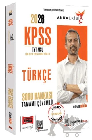 2026 KPSS TYT MSÜ Anka Ekibi Tamamı Çözümlü Türkçe Soru Bankası – Orhan Bilir – Yargı Yayınevi kitap kapağı