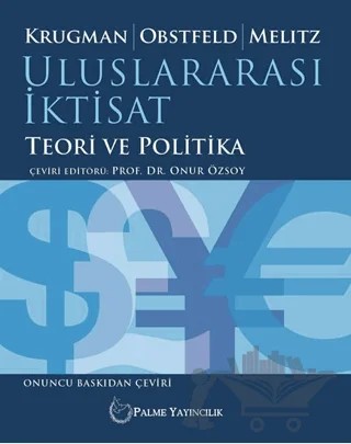 Uluslararası İktisat – Marc J.Melitz, Maurice Obstfeld, Paul Krugman – Palme Yayıncılık kitap kapağı