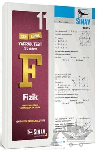 11. Sınıf Fizik Yaprak Test – Kolektif – Sınav Yayınları kitap kapağı