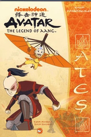 Avatar - Kayıp Parşömenler Ateş – Dan Danko, Tom Mason – Beyaz Balina Yayınları kitap kapağı