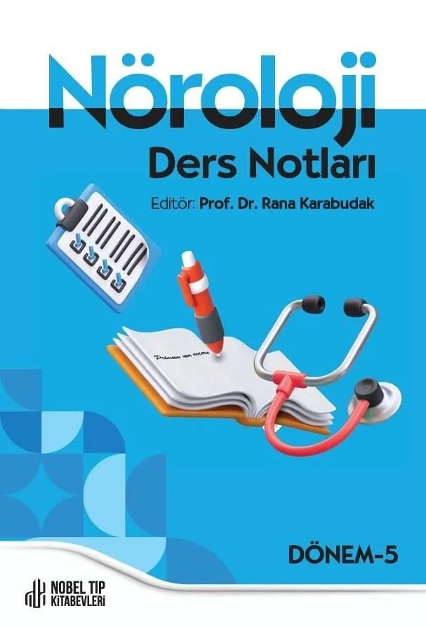 Nöroloji Ders Notları: Dönem-5 – Nobel Tıp Kitabevleri kitap kapağı