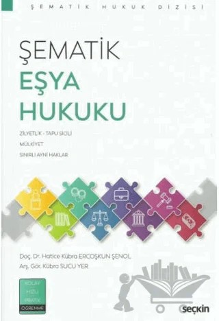 Şematik Eşya Hukuku – Kübra Sucu Yer, H. Kübra Ercoşkun Şenol – Seçkin Yayıncılık kitap kapağı