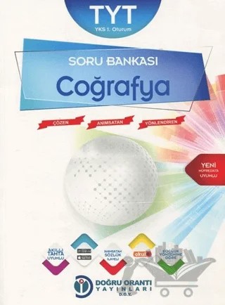 TYT Coğrafya Soru Bankası – Kolektif – Doğru Orantı Yayınları kitap kapağı