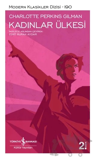 Kadınlar Ülkesi – Charlotte Perkins Gilman – İş Bankası Kültür Yayınları kitap kapağı