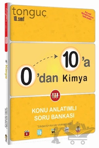 0'dan 10'a Kimya Konu Anlatımlı Soru Bankası – Kolektif – Tonguç Akademi kitap kapağı