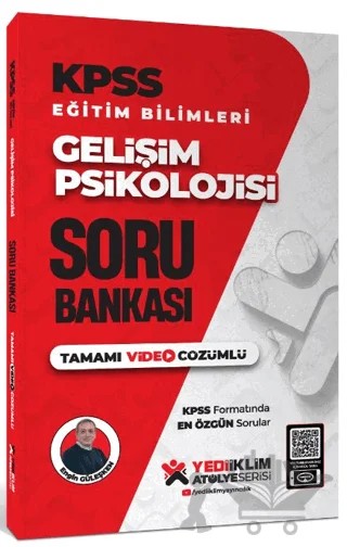 KPSS Eğitim Bilimleri Gelişim Psikolojisi Soru Bankası – Engin Güleşken – Yediiklim Yayınları kitap kapağı