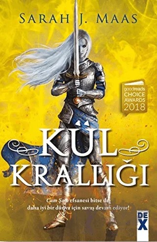 Cam Şato 7 - Kül Krallığı – Sarah J. Maas – Dex Yayınevi kitap kapağı