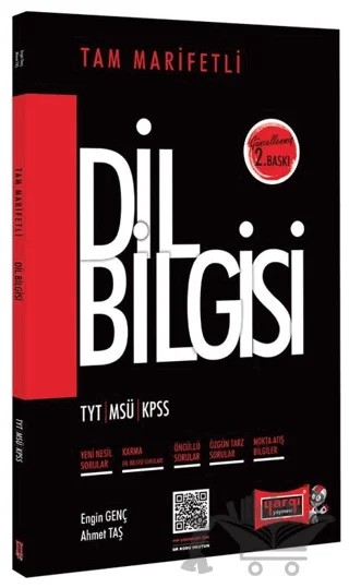TYT MSÜ KPSS İçin Tam Marifetli Dil Bilgisi Soru Bankası – Kolektif – Yargı Yayınevi kitap kapağı