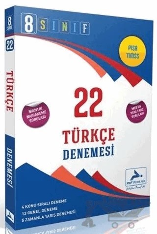 8. Sınıf LGS 22 Türkçe Denemesi – Kolektif – Paraf Yayınları kitap kapağı