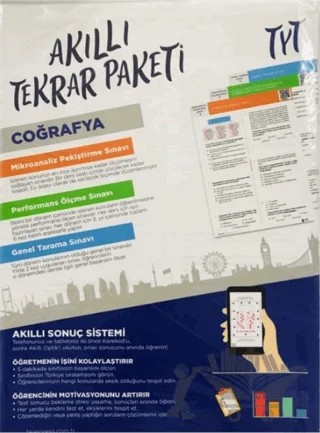 TYT Coğrafya Akıllı Tekrar Paketleri – Kolektif – Teas Press kitap kapağı