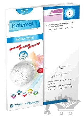 TYT Matematik Konu Testi – Kolektif – Doğru Orantı Yayınları kitap kapağı