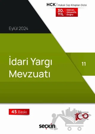 İdari Yargı Mevzuatı – Kollektif – Seçkin Yayıncılık kitap kapağı