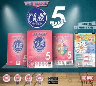 5. Sınıf Chill English (Practice Book+ Fantastic Four +Quiz Book) – Nuri Serdar Eryücel, Halil Payza – BigBang Yayınları kitap kapağı