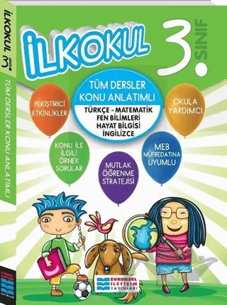 3. Sınıf Tüm Dersler Konu Anlatımlı – Kolektif – Evrensel İletişim Yayınları kitap kapağı