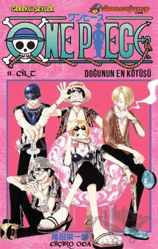 One Piece 11. Cilt – Eiiçiro Oda – Gerekli Şeyler Yayıncılık kitap kapağı