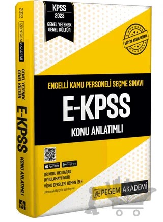 2023 E-KPSS Konu Anlatımlı – Kolektif – Pegem Akademi Yayıncılık kitap kapağı