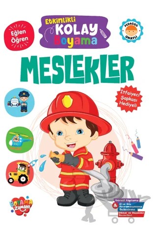 Etkinlikli Kolay Boyama – Taşıtlar – Kolektif – Boyama Zamanı kitap kapağı