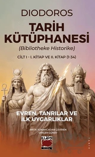 Tarih Kütüphanesi – Diodoros – Elips Kitap kitap kapağı