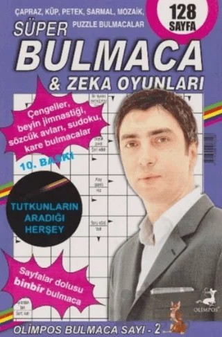 Süper Bulmaca ve Zeka Oyunları 2 – Kolektif – Olimpos Yayınları kitap kapağı