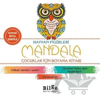 Hayvan Figürleri - Mandala – Kolektif – Bilge Kültür Sanat kitap kapağı