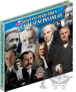Dünyayı Değiştiren Muhteşem İnsanlar Seti (8 Kitap Takım) – Kolektif – Yağmur Çocuk kitap kapağı