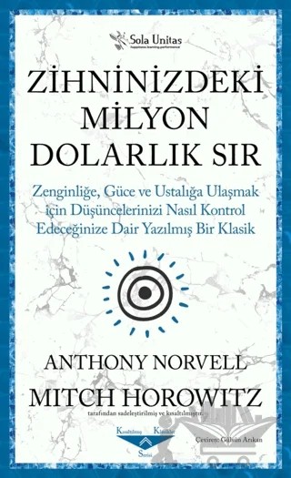 Zihninizdeki Milyon Dolarlık Sır – Anthony Norvell – Sola Unitas kitap kapağı