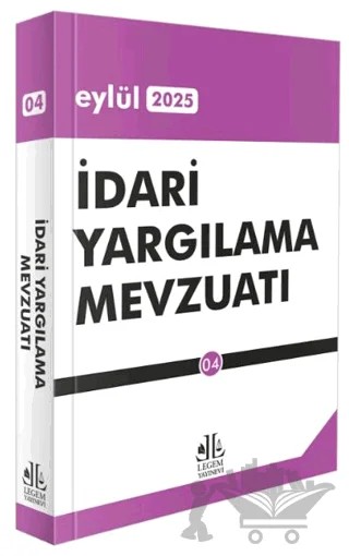 İdari Yargı Mevzuatı – Kolektif – Legem Yayınevi kitap kapağı