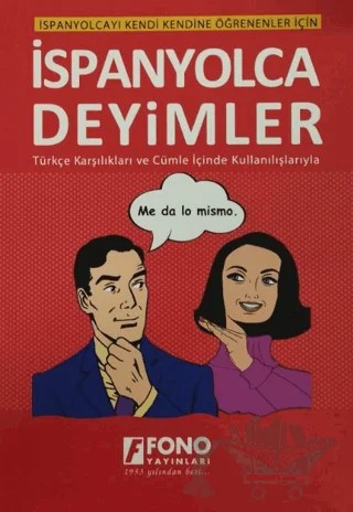 İspanyolca Deyimler – Kolektif – Fono Yayınları kitap kapağı