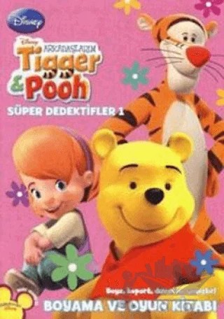 Arkadaşlarım Tiger ve Pooh Çıkartma Kitabım – Kolektif – Doğan Egmont Yayıncılık kitap kapağı