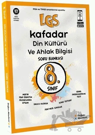 8. Sınıf LGS Kafadar Din Kültürü ve Ahlak Bilgisi Soru Bankası – Kolektif – Doğan Akademi kitap kapağı