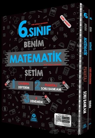 6. Sınıf Benim Matematik Setim – Seçkin Göksu – Örnek Akademi kitap kapağı