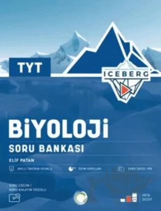 TYT Iceberg Biyoloji Soru Bankası – Kolektif – Okyanus Yayınları kitap kapağı
