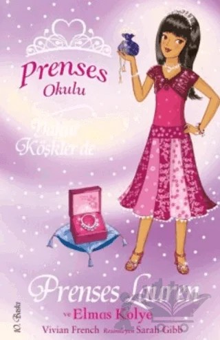 Prenses Okulu 17: Prenses Lauren ve Elmas Kolye – Vivian French – Doğan Çocuk kitap kapağı