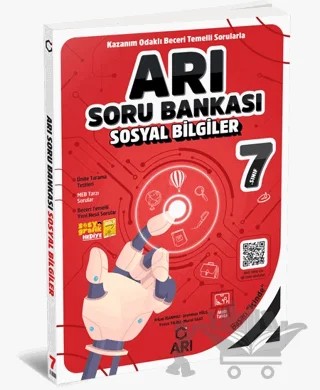 7. Sınıf Sosyal Bilgiler Arı Soru Bankası - Grafik Kitabı – Kolektif – Arı Yayıncılık kitap kapağı