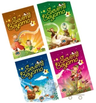 Sevimli Boyama (4 Kitap Takım) – Kolektif – Karatay Çocuk kitap kapağı