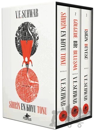 Sihrin Tonları Üçlemesi Kutulu Özel Set (3 Kitap) – V. E. Schwab – Pegasus Yayınları kitap kapağı